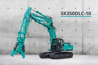 コベルコ建機ヨーロッパ、欧州で最小の解体機SK350DLC-10を発売 | kikai-news.net